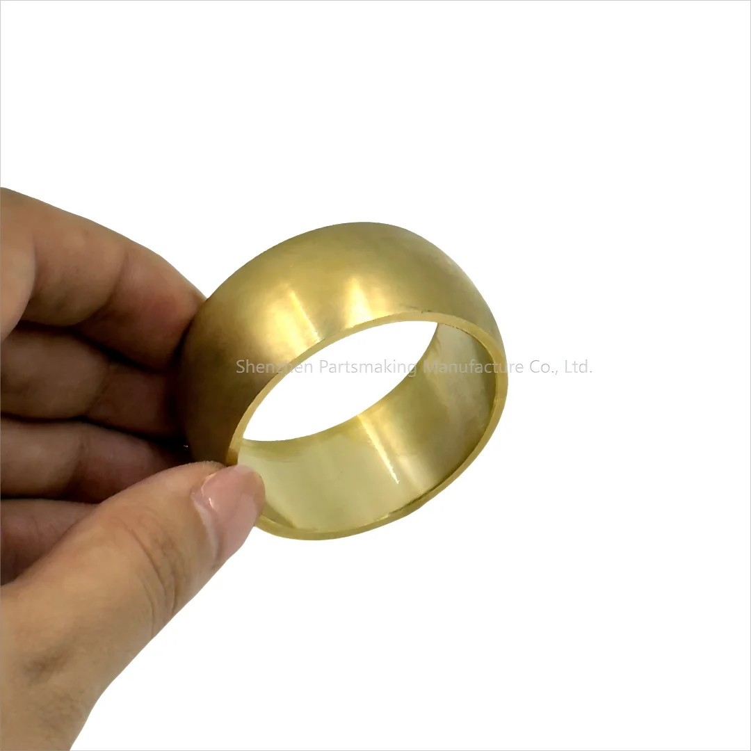 CNC Machined Copper Alloy Parts - Custom Brass & Bronze Components with Fast Delivery