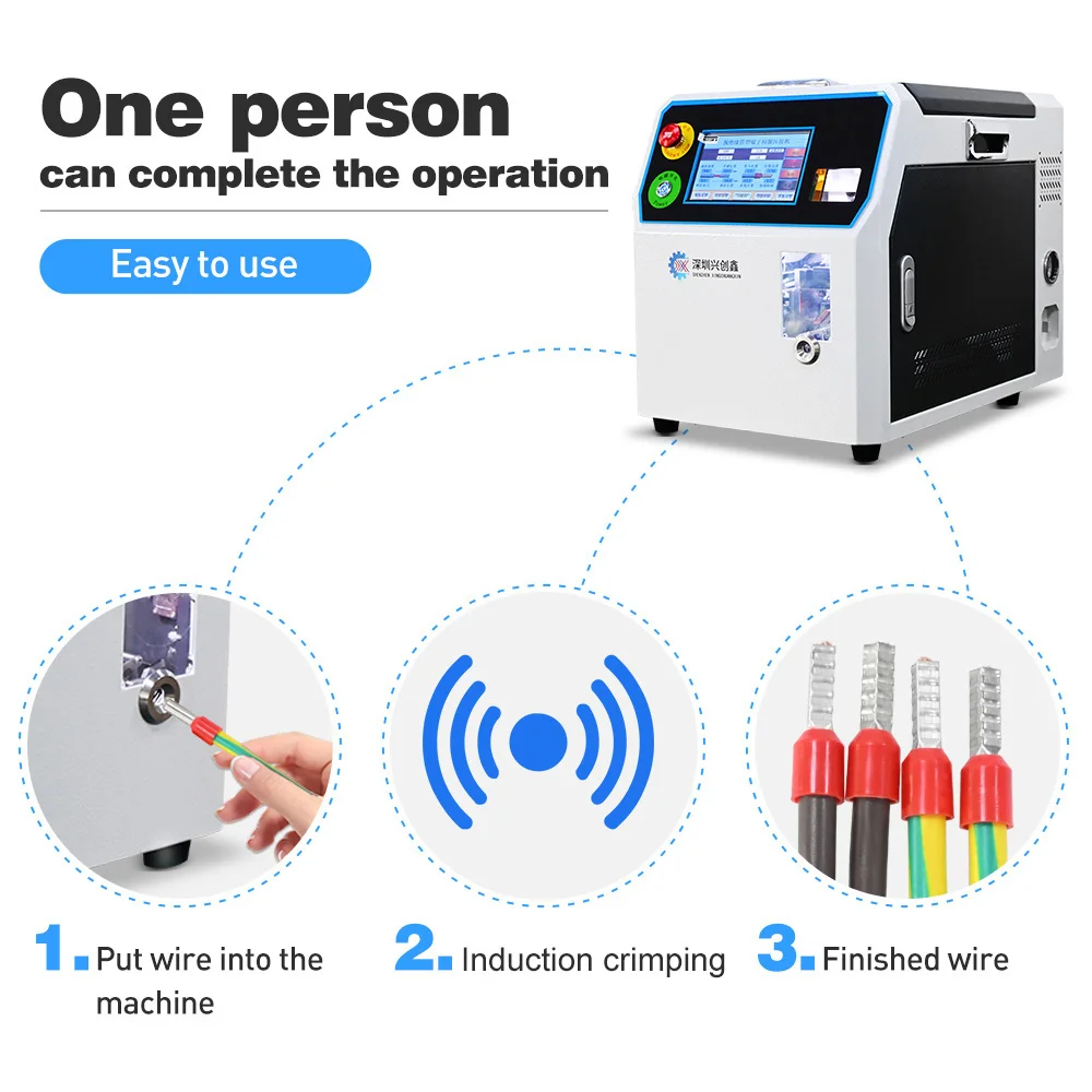 La fabbrica automatica XCX-P16 vende direttamente la macchina per crimpare capocorda pneumatica portatile