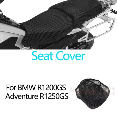 Для BMW R1200GS ADV Adventure R1250GS R 1200GS 1250GS R1200 R1250 GS мотоциклетная 3D сетчатая подушка дышащий защитный чехол на сиденье
