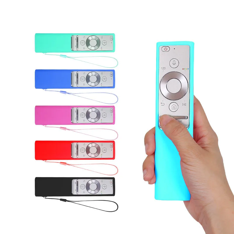 Soft Silicone Protective Cover for Samsung BN59-01270A/BN59-01274A Smart TV Remote Anti-Dust Anti-Lost Remote Sleeve Case