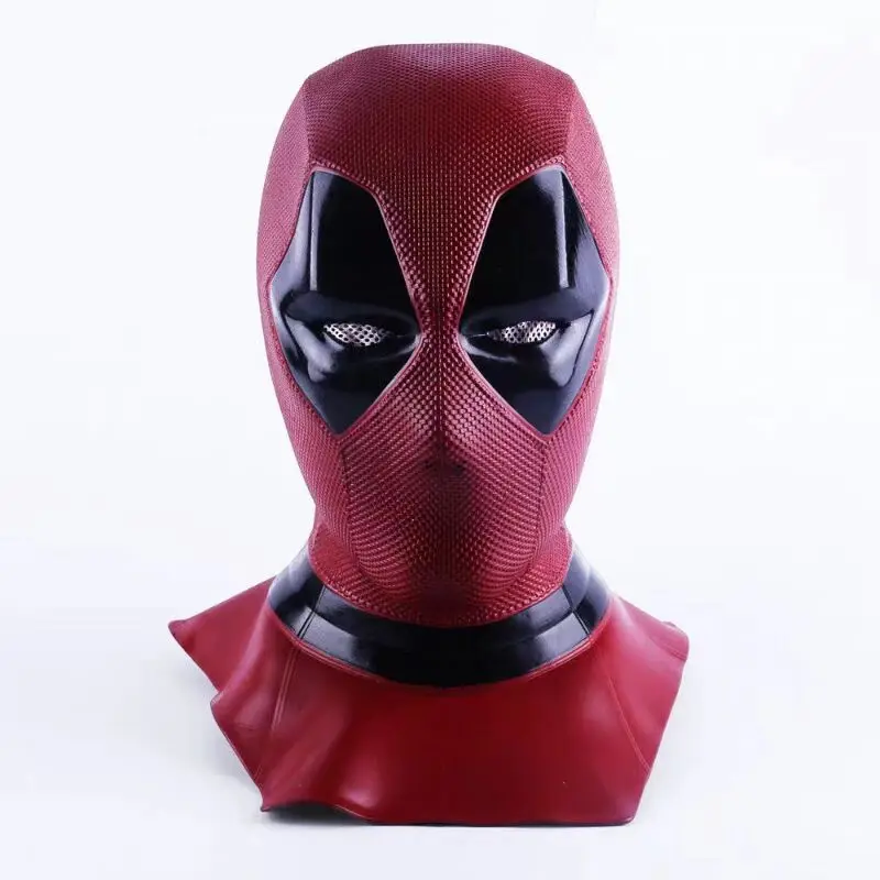 Deadpool หน้ากากคอสเพลย์เครื่องแต่งกาย Wolverine Props ภาพยนตร์ซูเปอร์ฮีโร่ Full Face ฮาโลวีน Carnival Latex หน้ากากสําหรับผู้ใหญ่