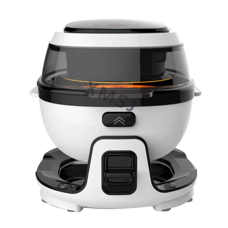 

Горячий тостер, конвекционная печь, воздушная фритюрница, новый продукт, Электрический цифровой безмасляный, большой мощности, чипы 6 л, пластик, ПТФЭ, Круглый, бытовой