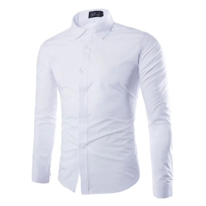 Camisas a rayas para hombre, Camisa ajustada de negocios de manga larga para hombre, ropa Social en blanco y negro, Camisa Masculina Vetement Homme 2024