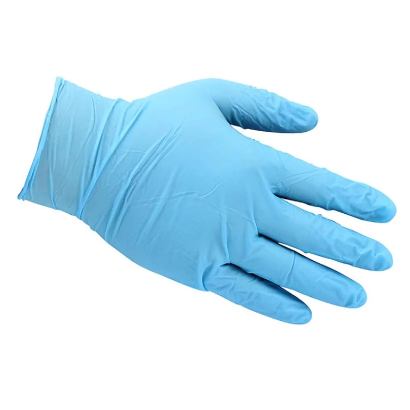 Ansell TouchNTuff 92-670 Nitrile Lightweight Glove with Beaded Cuff, Chemical/Splash Resistance, Powder Free, Protective Gloves