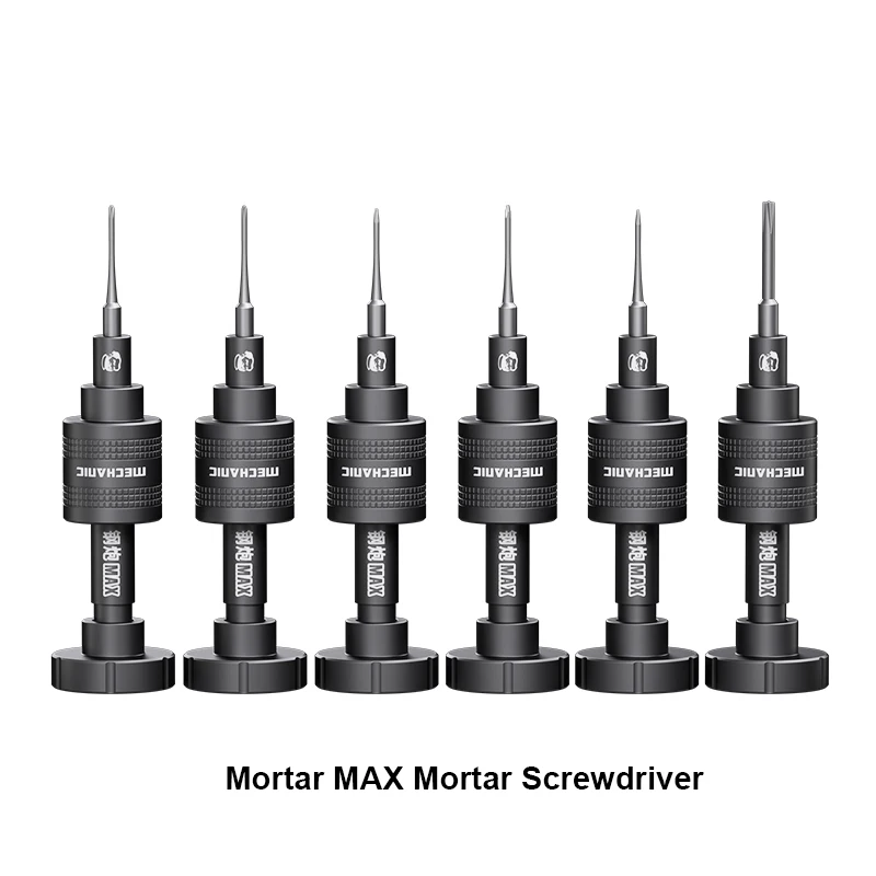 MECHANIC Mortar Pro Air Max Magnetic Screwdriver Set for Mobile Phone Repair 1.5 1.2 Penta 0.8 Triangle 0.6 Bolt Driver Kit