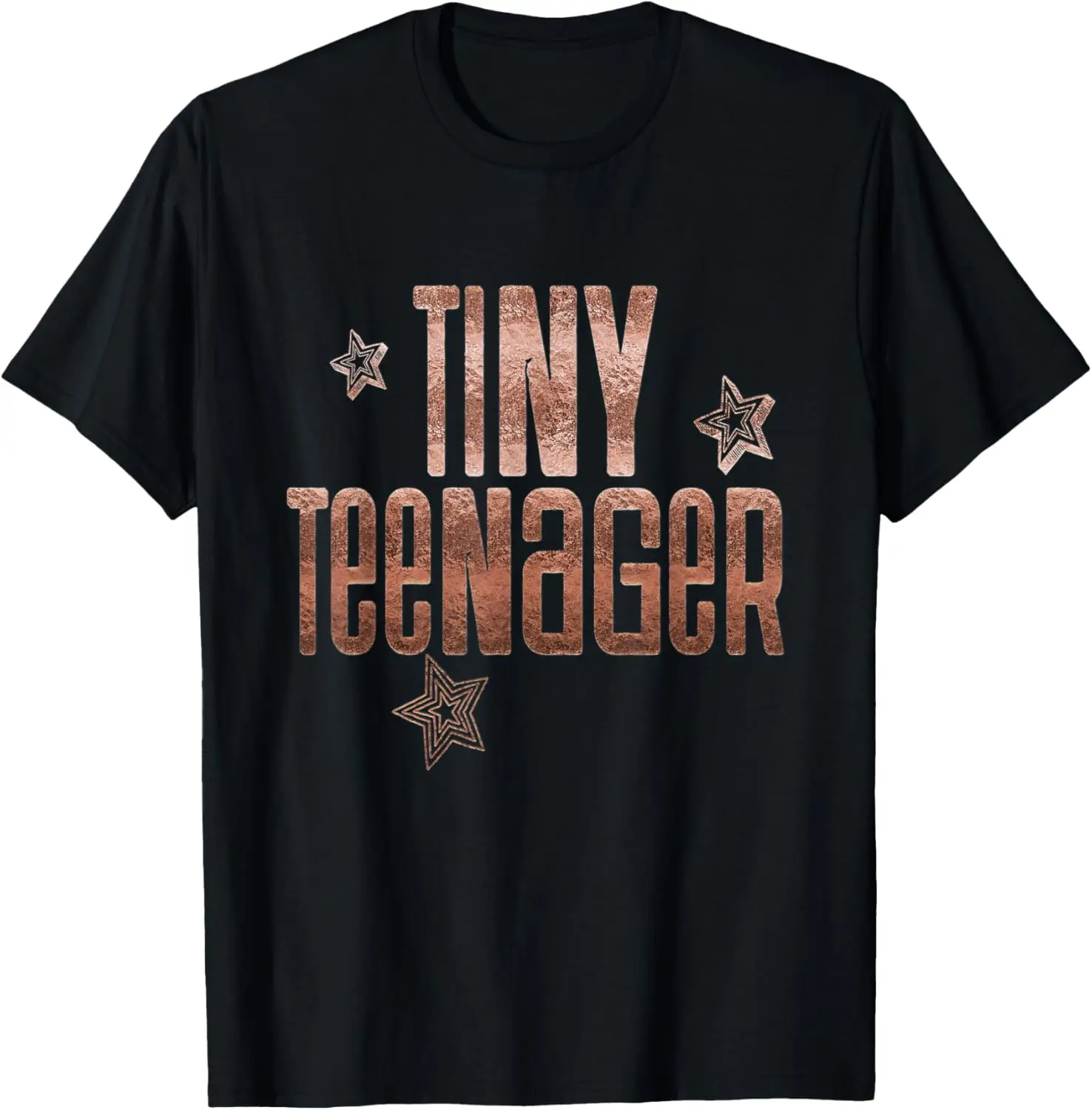 

Tiny Teenager T-Shirt Rose Kids Cute Girls School Sassy