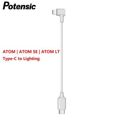 Cable USB OTG Potensic, puerto Micro USB/Tipo C/ Lightning, para Atom, Atom SE, Atom LT