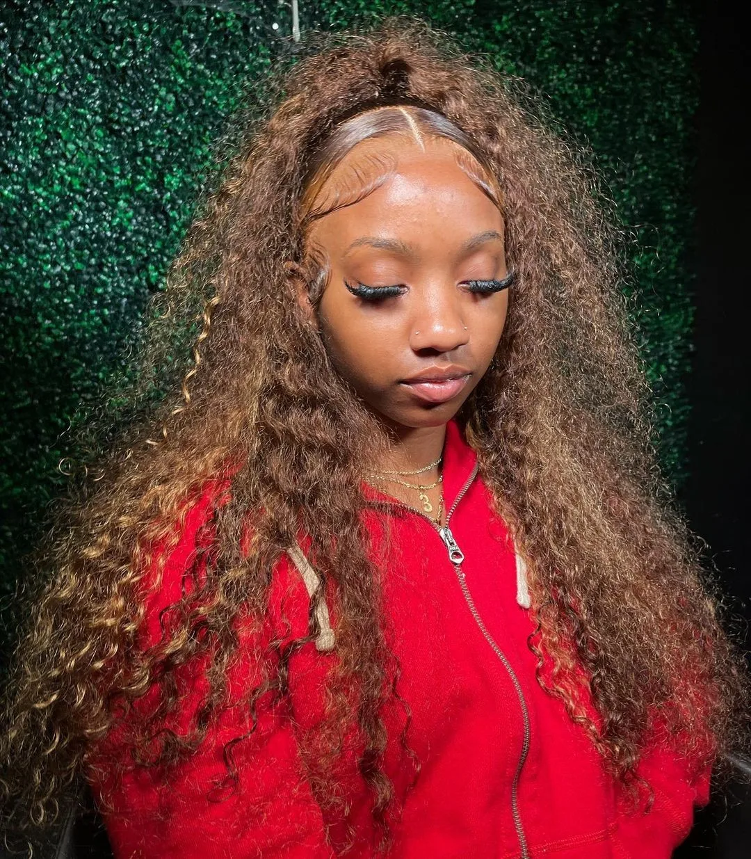 Curly 360 Full Lace Glueless Wig Human Hair Invisible Drawstring 13x6 Hd