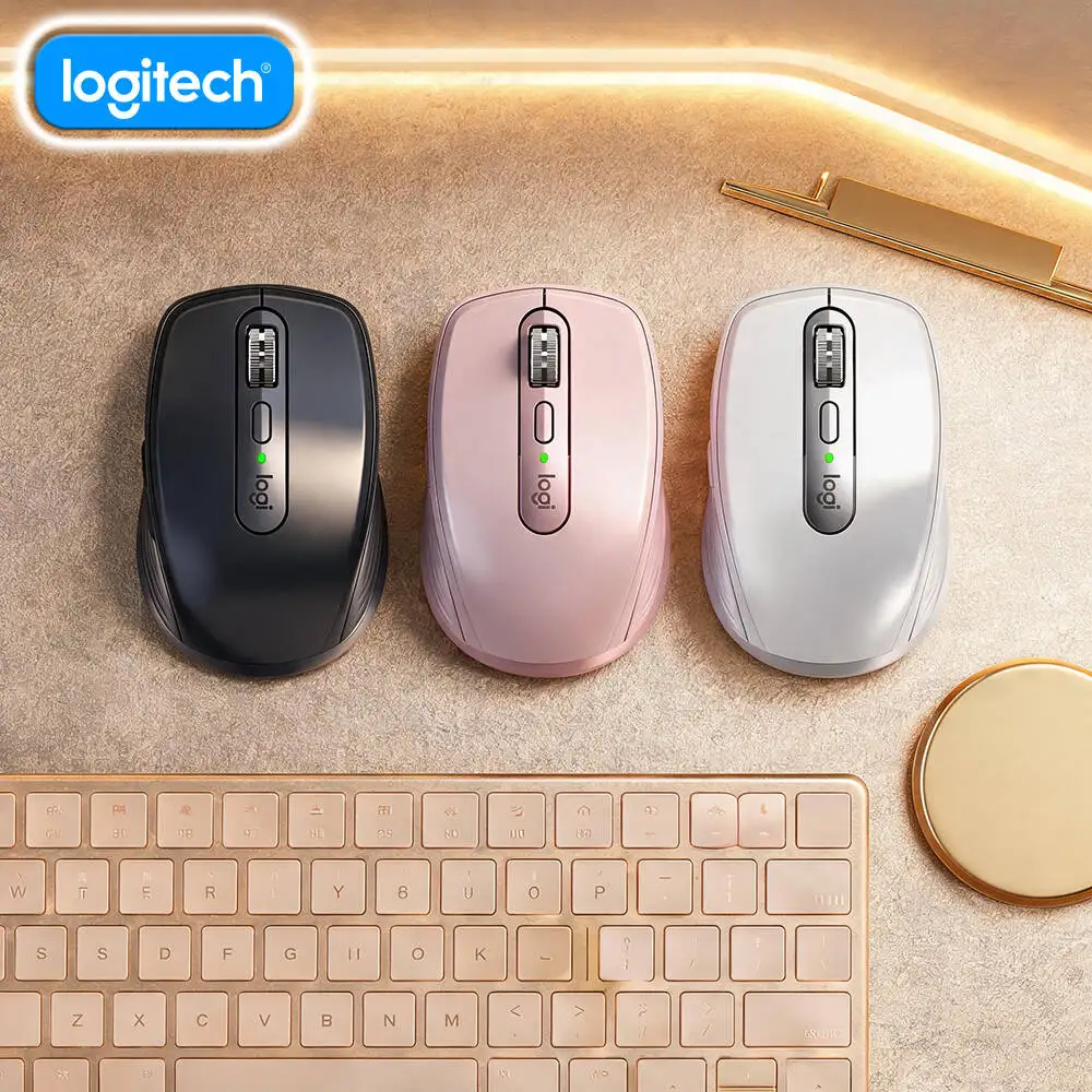 Wireless MX Anywhere 3S - 8000 DPI, Hyper-Scroll Wheel, Anti-Slip Grip, Perfect for Floral Exhibition Trip Business Travel Pack