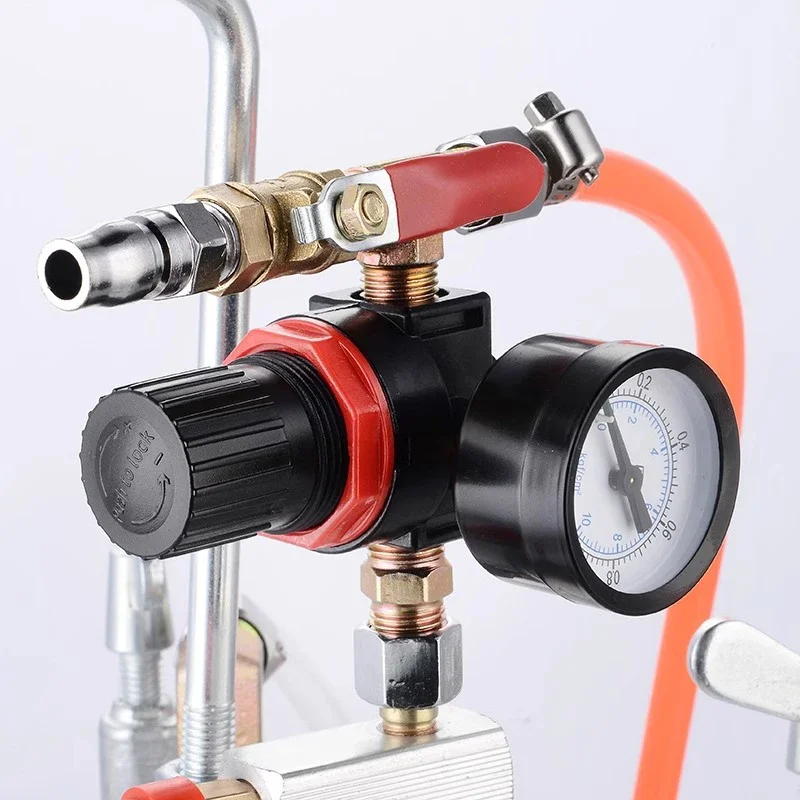 Colorful spray paint gun, imitation marble pressure barrel sandblasting gun, paint spraying machine, exterior wall latex tank