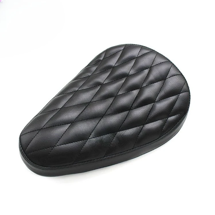 Suitable for Motorcycle Modification with Retro Spring Single Sitting Diamond Shaped Seat Cushion