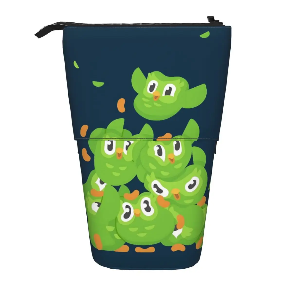 

Custom Kawaii D-Duolingos Pencil Case for Boy Girl Large Capacity Adorable Animal Graphic Pencil Pouch School Supplies