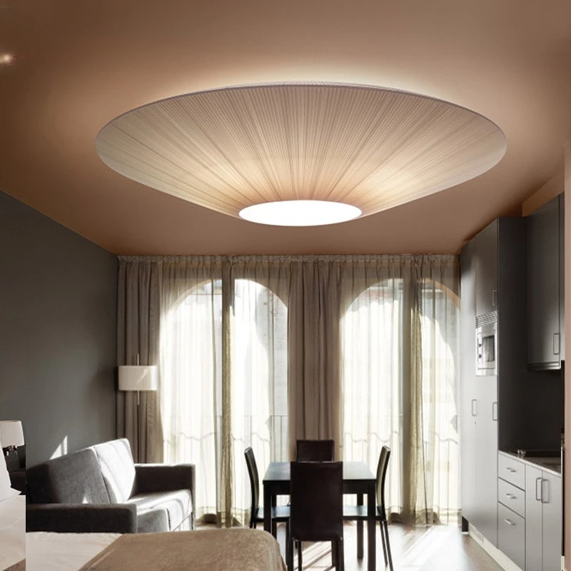 

Medieval Creative Living Room Ceiling Light Hotel B & B Bedroom Dining Room Study Modern Simple Cream Wind Cloth