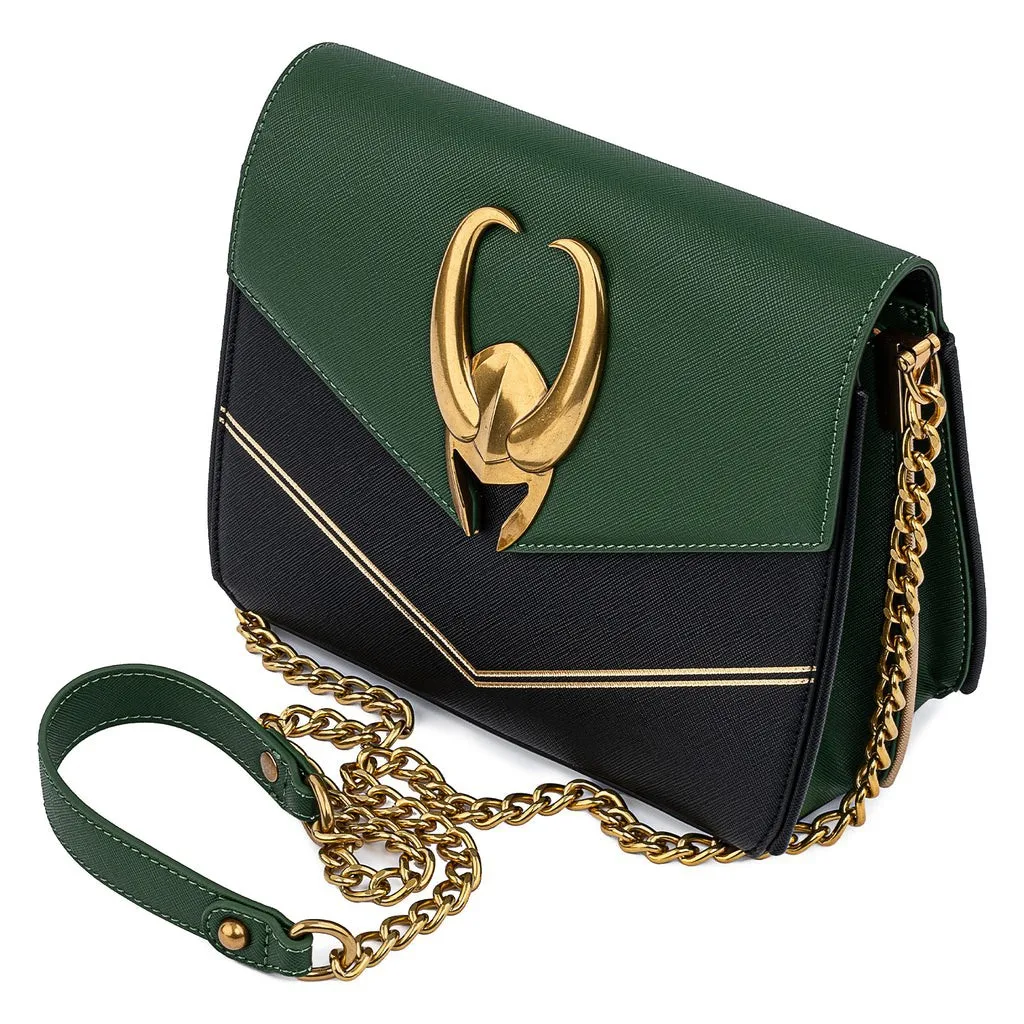 Disney-Loungefly Marvel Thor Loki Bolsa de Ombro Feminina, Bolsa Mensageiro, Bolsas Cosplay, Bolsas de Luxo