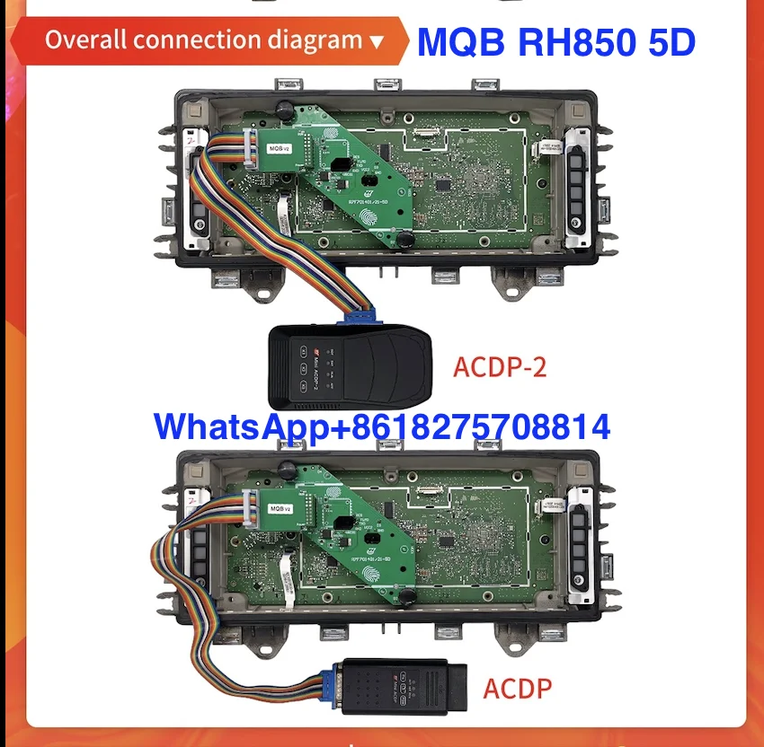 Yanhua Mini ACDP 2 MQB R7F701401/21-5D Interface board for Golf 8  Teramont Viloran Tavendor Lamando Tiguan L  KM correction