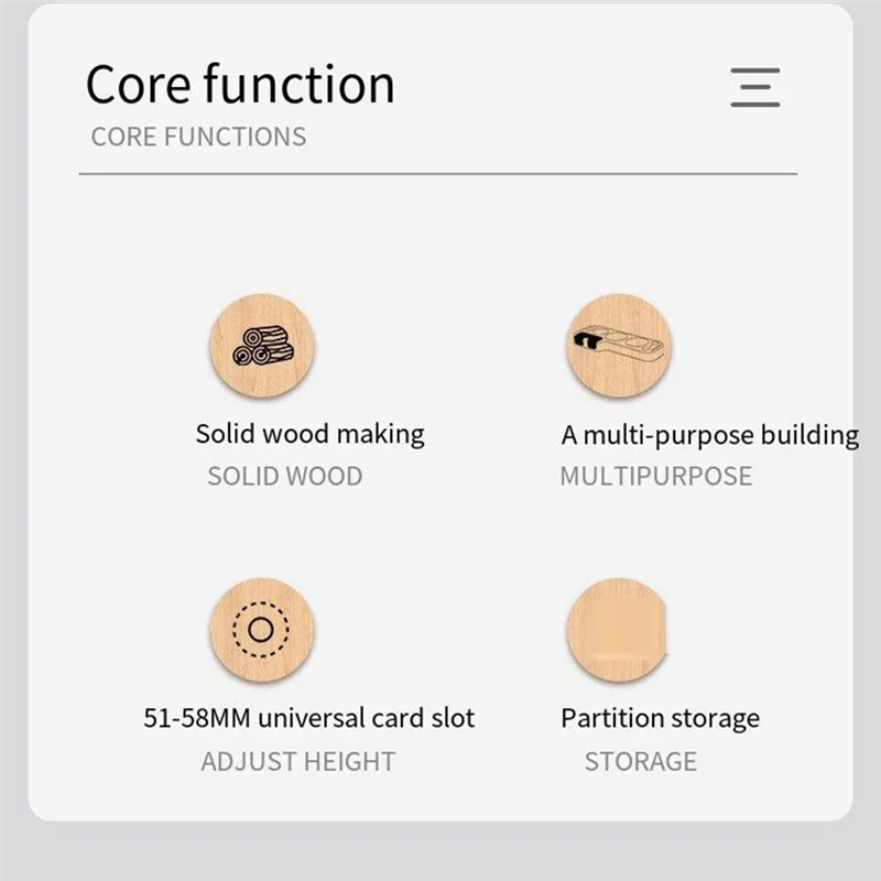 AF93-Coffee Machine Handle Accessories Storage Dispenser Holder Universal Coffee Press Holder Accessories