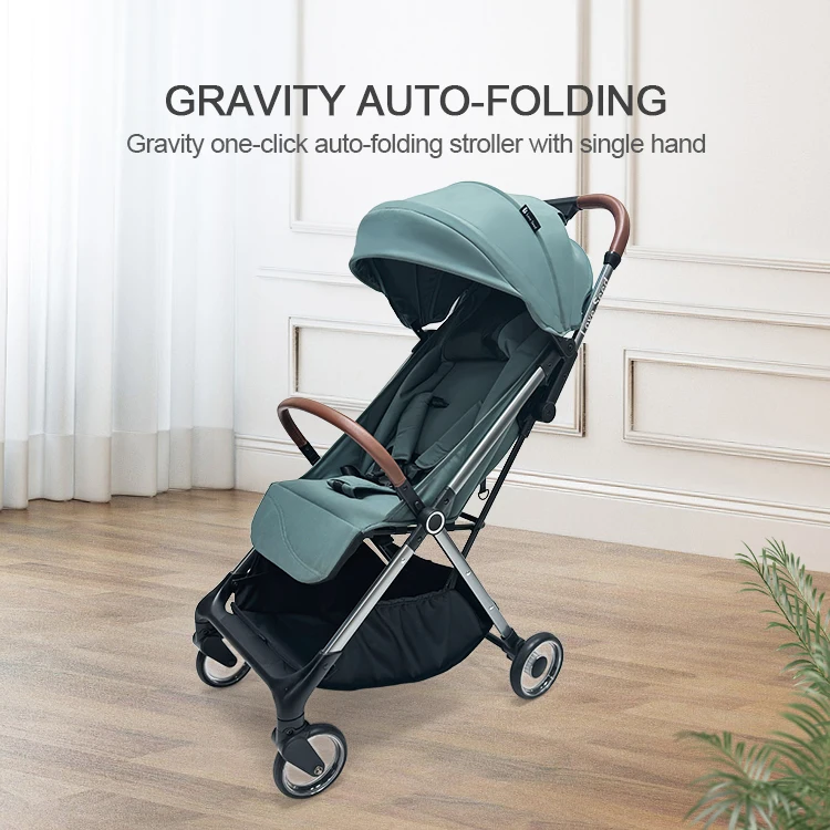 Hot Selling Auto-Folding Pram Travel Coches Para Bebes Foldable Baby Stroller Baby Car Seat and Stroller Set Baby Pushchair