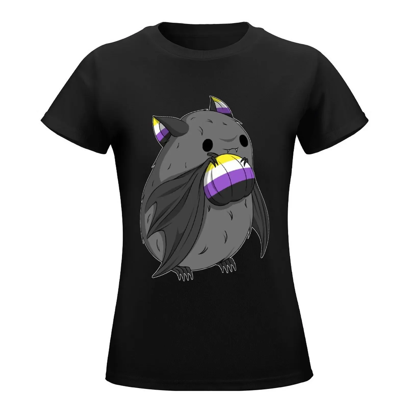 Non-binary Pride Bat T-Shirt Female clothing cute clothes tshirts woman