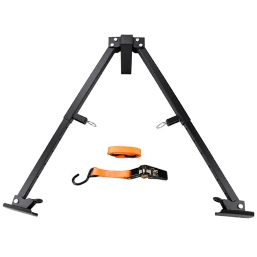 

RV Hitch Mount Stabilizer for 2" Receiver Height Adjustable from 16.7" to 29.7" Compatible with MORryde Fits Trailer, Truck, 5t
