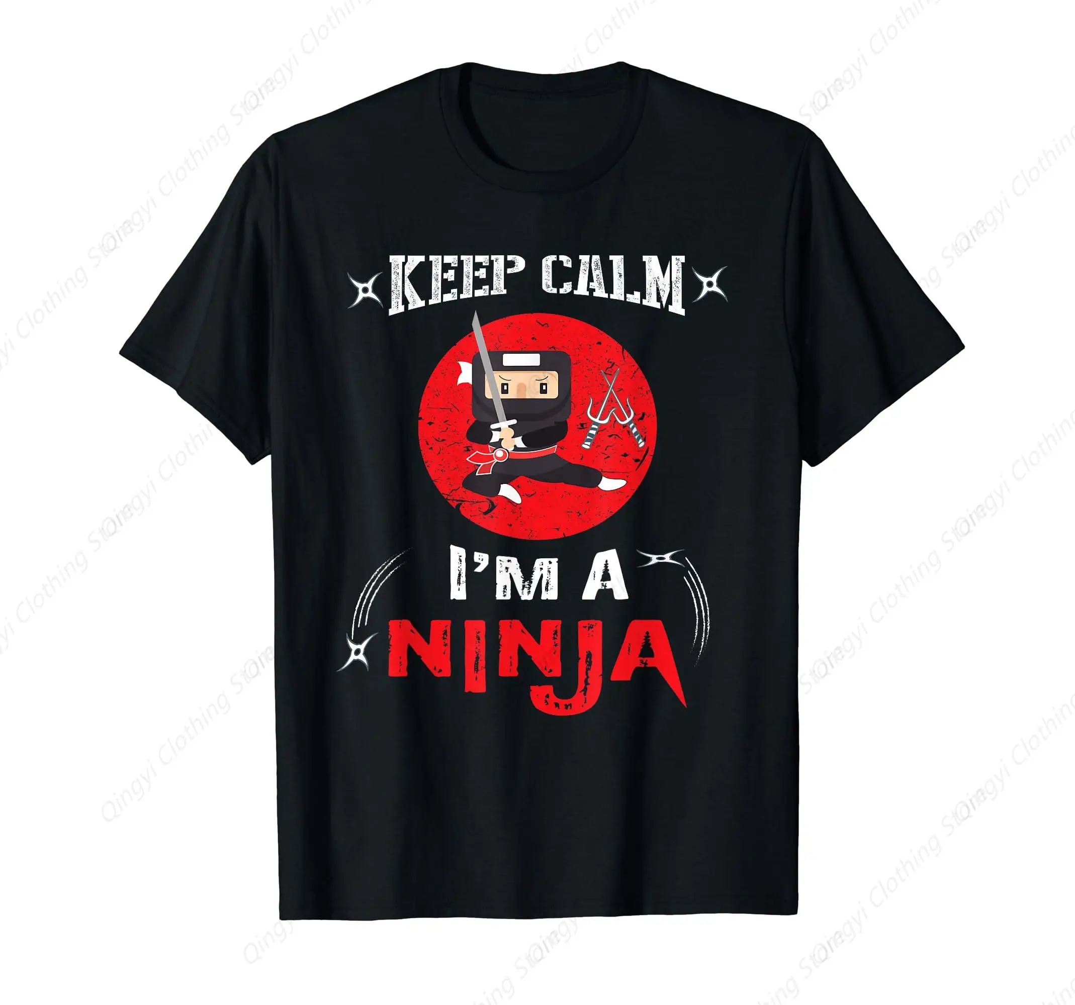 

Ask Me About Funny Keep Calm I am Ninja T-Shirt Warrior