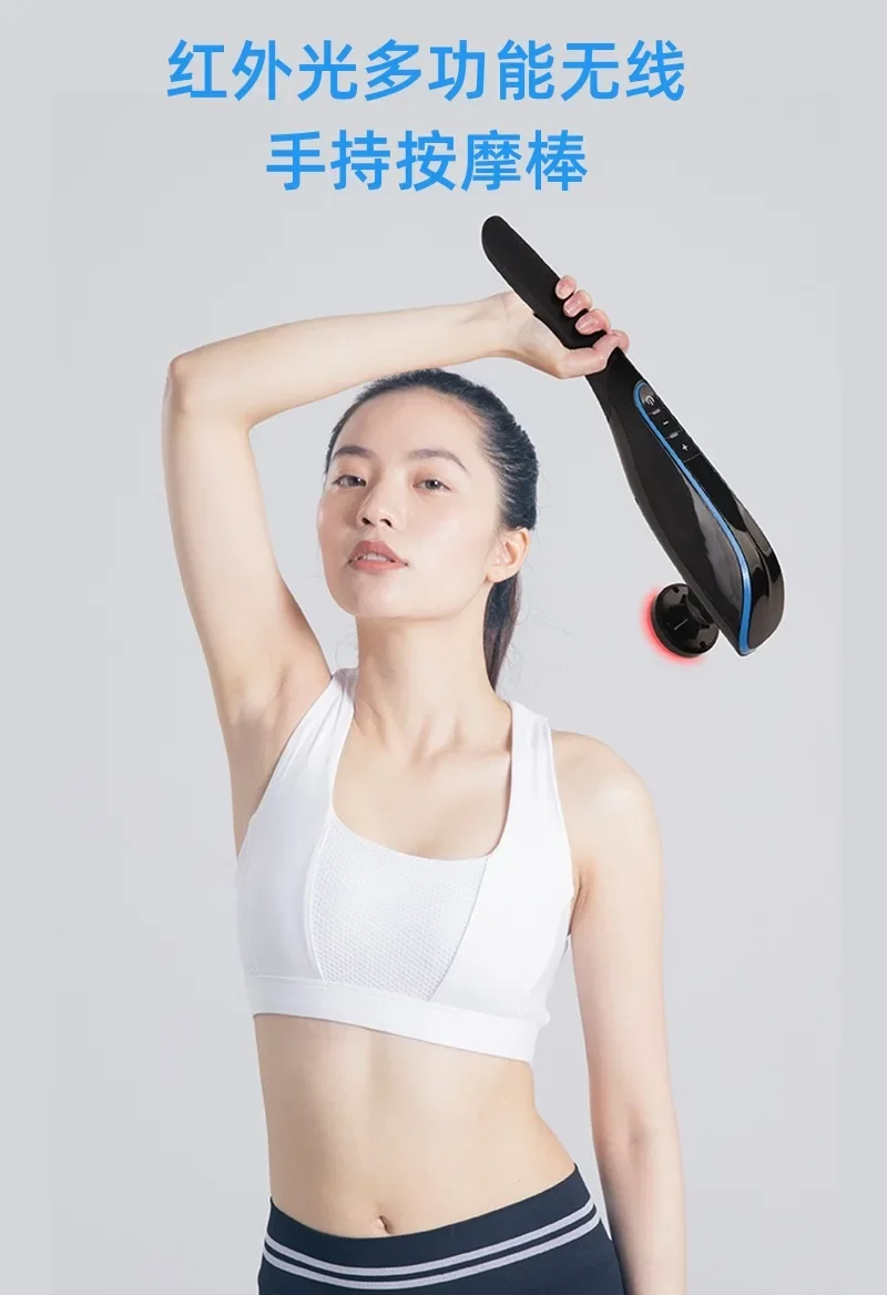 Electric Massage Hammer Dolphin Multifunctional Charging Massage Stick Handheld Cervical Massager Electric Massage Hammer