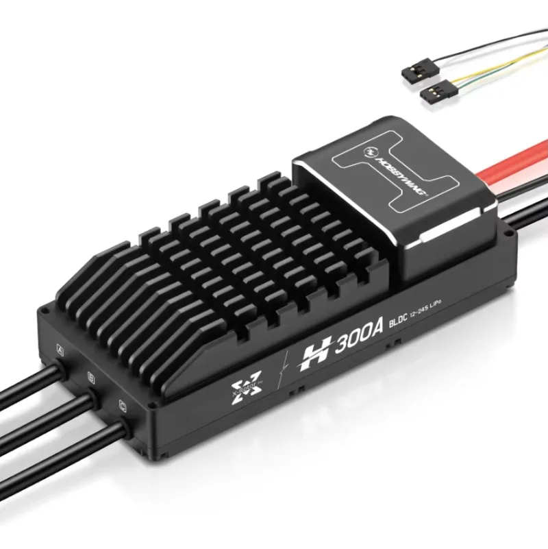 Governatore elettronico brushless originale di fabbrica da 300 Amp 12s-24s Drone ad alta potenza 300A ESC per elicottero multicotteri