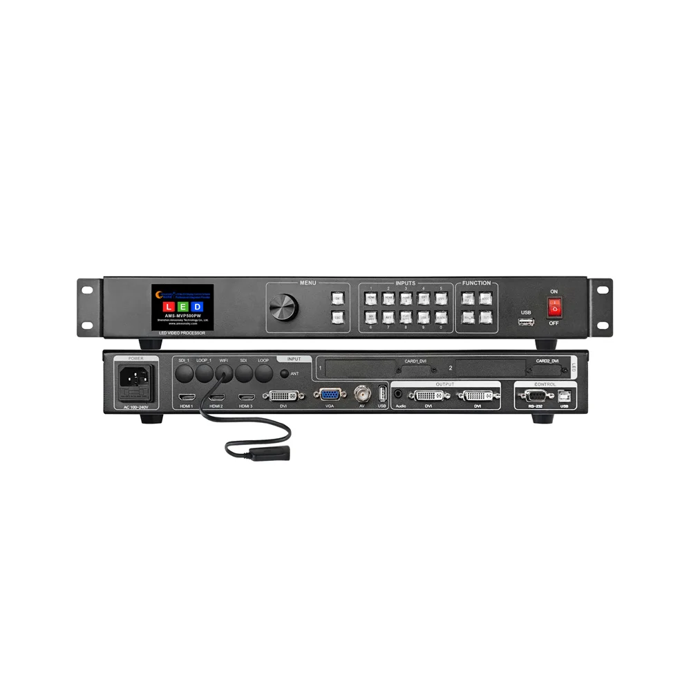 Wireless Screen Mirroring Video Processor AMS-MVP300W for Led Display P3.91 P5 P10 Full Color