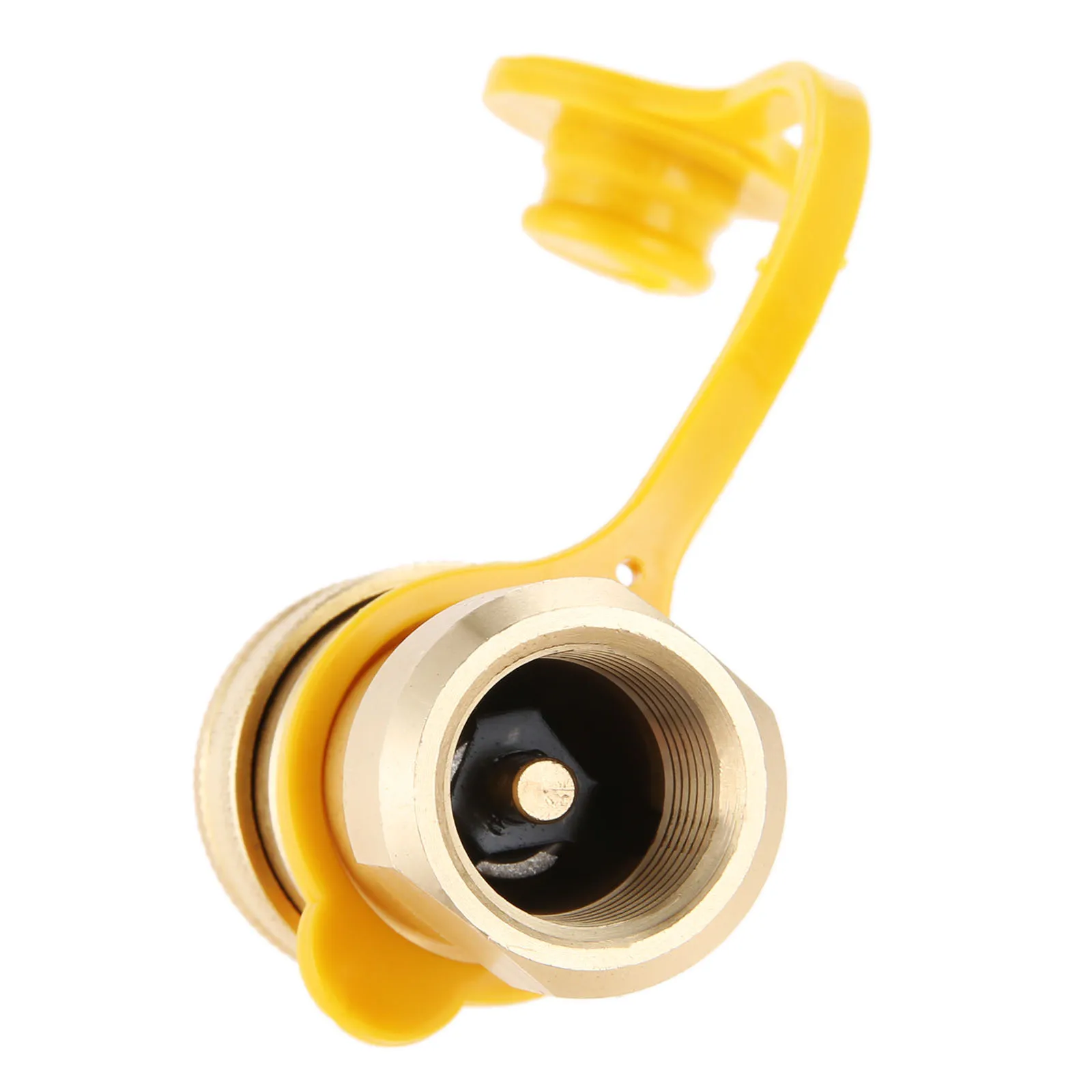 Connettore di disconnessione dell'adattatore a innesto rapido per propano a Gas naturale da 1/2 pollici in ottone con inserto maschio Kit di collegamento rapido per Gas da 1/2"