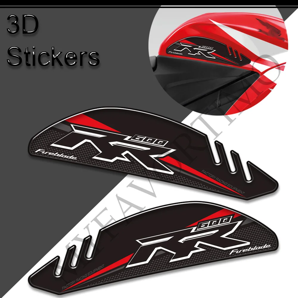 

For Honda CBR 600RR CBR600RR HRC Fireblade Tank Pad Grips Protector Stickers Decals Fuel Kit Knee 2007 2008 2009 2010 2011 2012