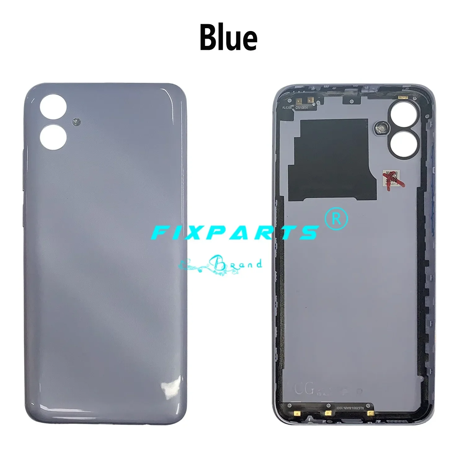 New For Samsung Galaxy A04e Battery Cover Rear Door Housing Case Replacement SM-A042F SM-A042M Back Cover With Side Buttons