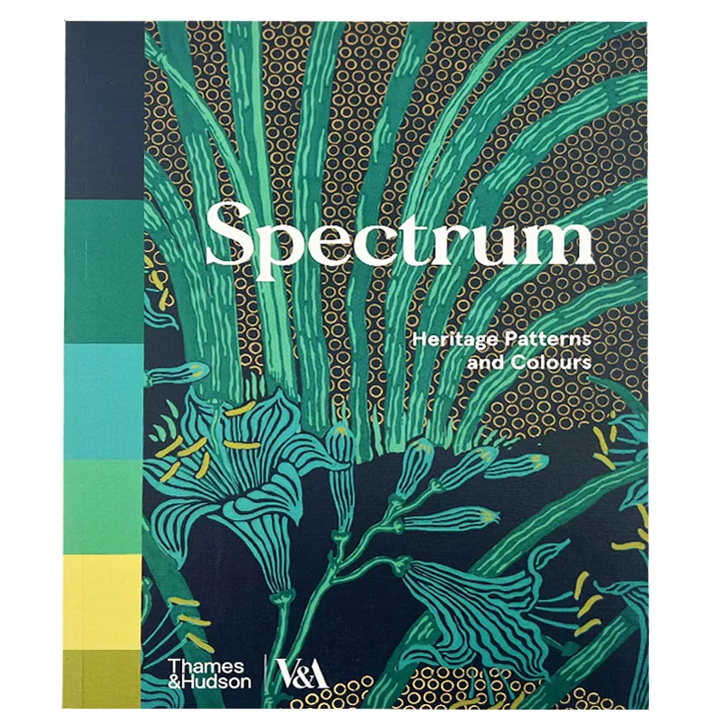 Spectrum Heritage Patterns and Colours  V&A Vintage Textile Pattern Color Palette Reference Hardcover Book