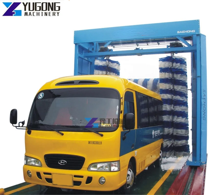 Large Bus Car Wash Equipment Wash Customized Rollover Type Automatic Bus Wash Machine Truck Wash Machine