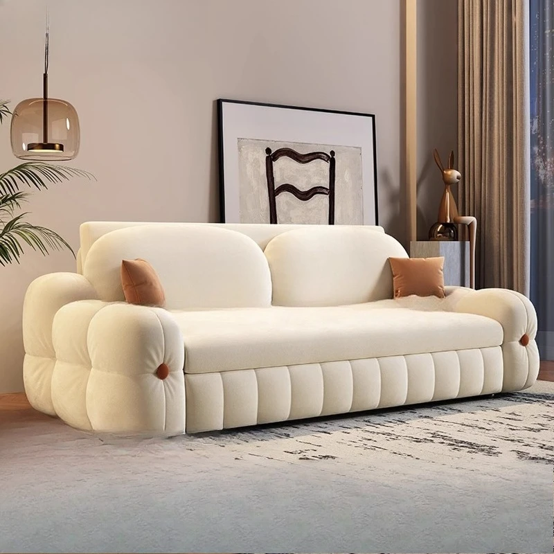 Relaxing White Living Room Sofas Individual Fashion Modern Living Room Sofas Cute Cloud Tumbonas Playa Postmodern Furniture