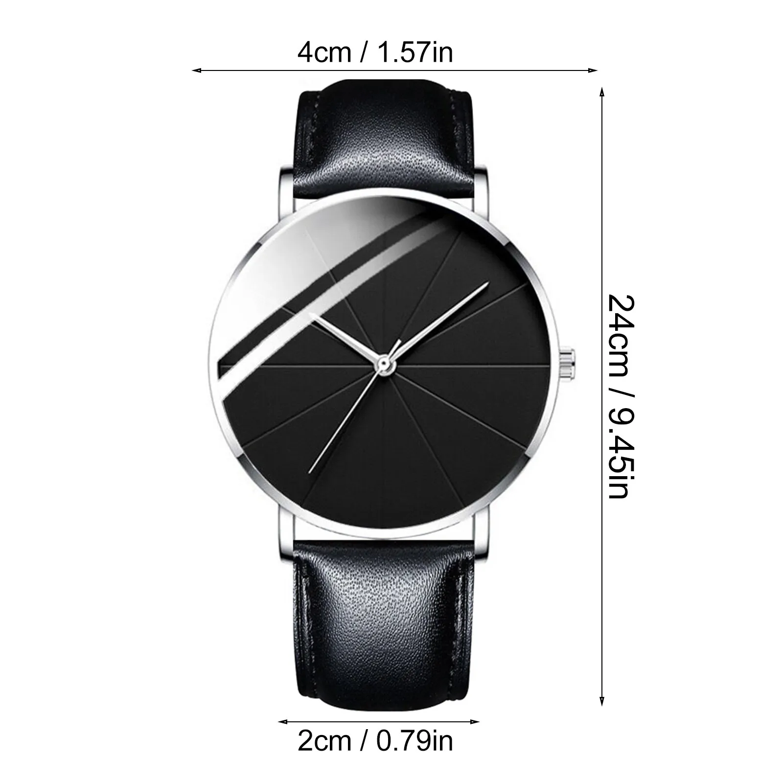 ساعة رائعة بحزام كلاسيكي عصري بمقياس شبكي وحزام تقويم هدية للرجال وحزام ساعة كلاسيكية للرجال #1