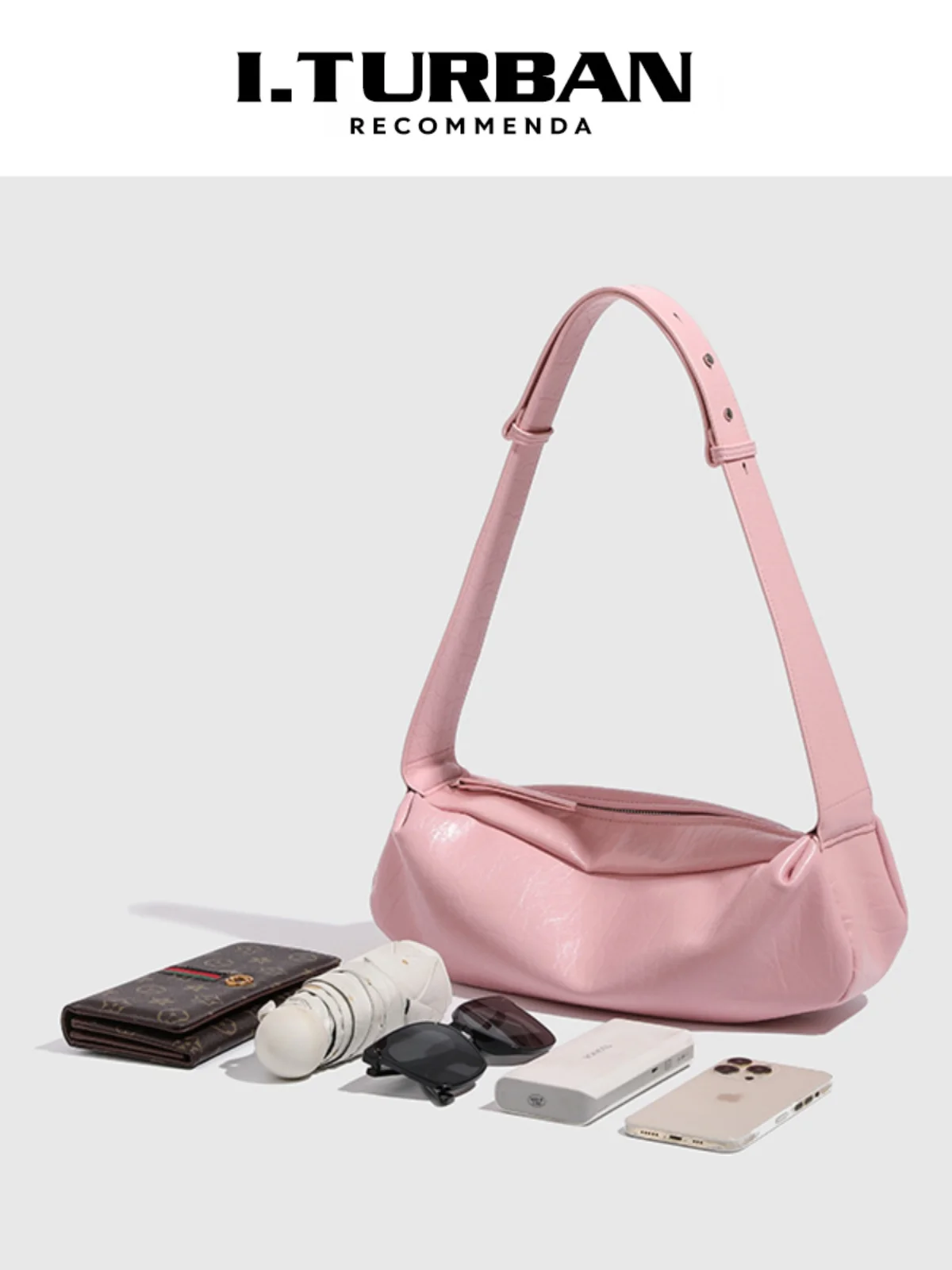 Women's Bags Commuter Soft Leather Armpit Bags Crossbody Shoulder Bags 2024 New Trendy Shoulder Crossbody Bag For Women