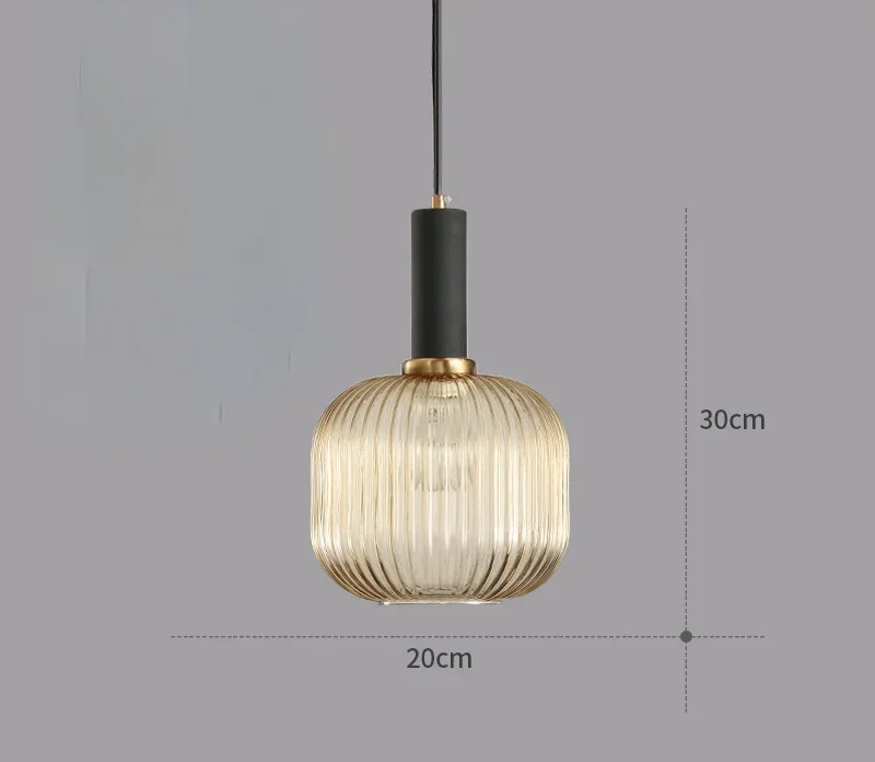 Europa Vintage Kleurrijke Glazen Luxe Hanglamp Verlichting voor Restaurant Eetkamer Slaapkamer Nachtkastje Thuis Plafond Hanglamp