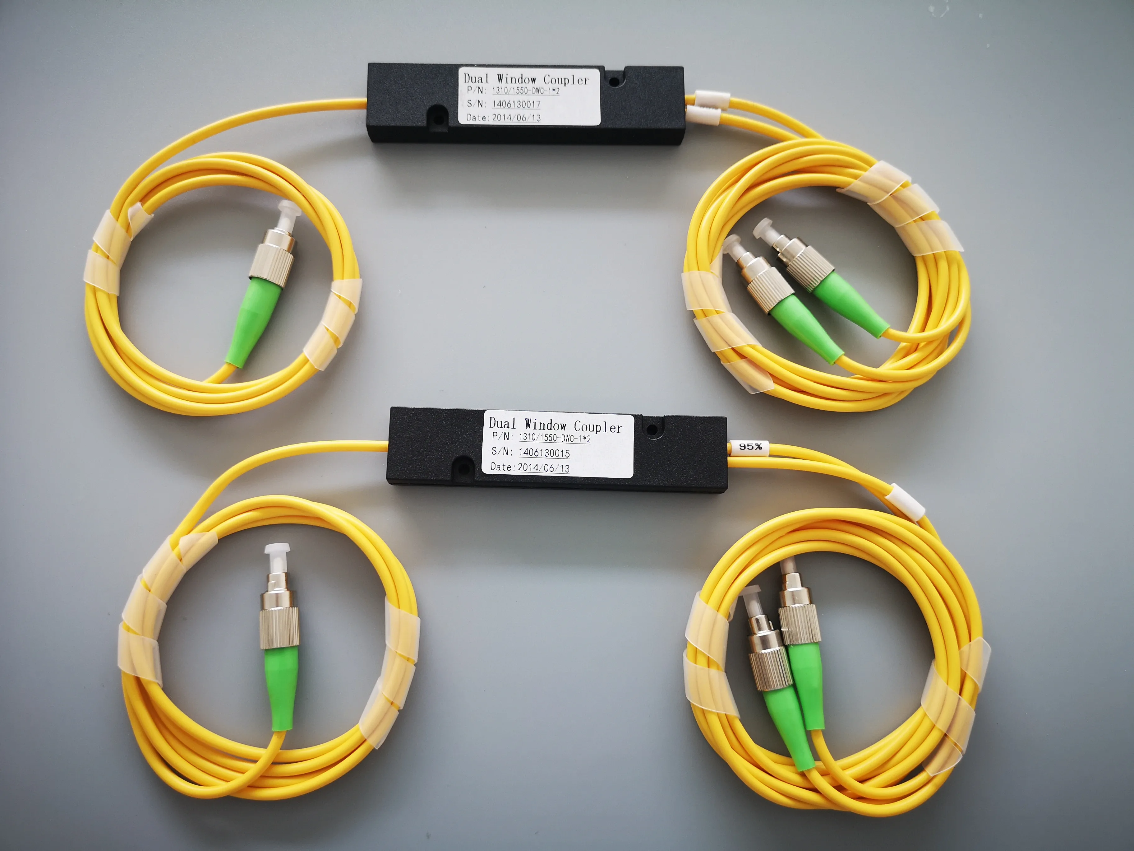 1*2 Singlemode Splitter 1310/1550nm 5/95 1M Fc/Apc