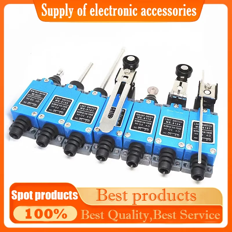 ME-8108 Mikrostroke-Schalter 8104, Begrenzer 8107, kleiner Kontakt-Rollenbegrenzerschalter 8112