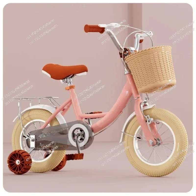 

children's bicycle, 2-3-5-6-7-9 years old boys and girls buggy early education, double brake, safe, stable and light, new