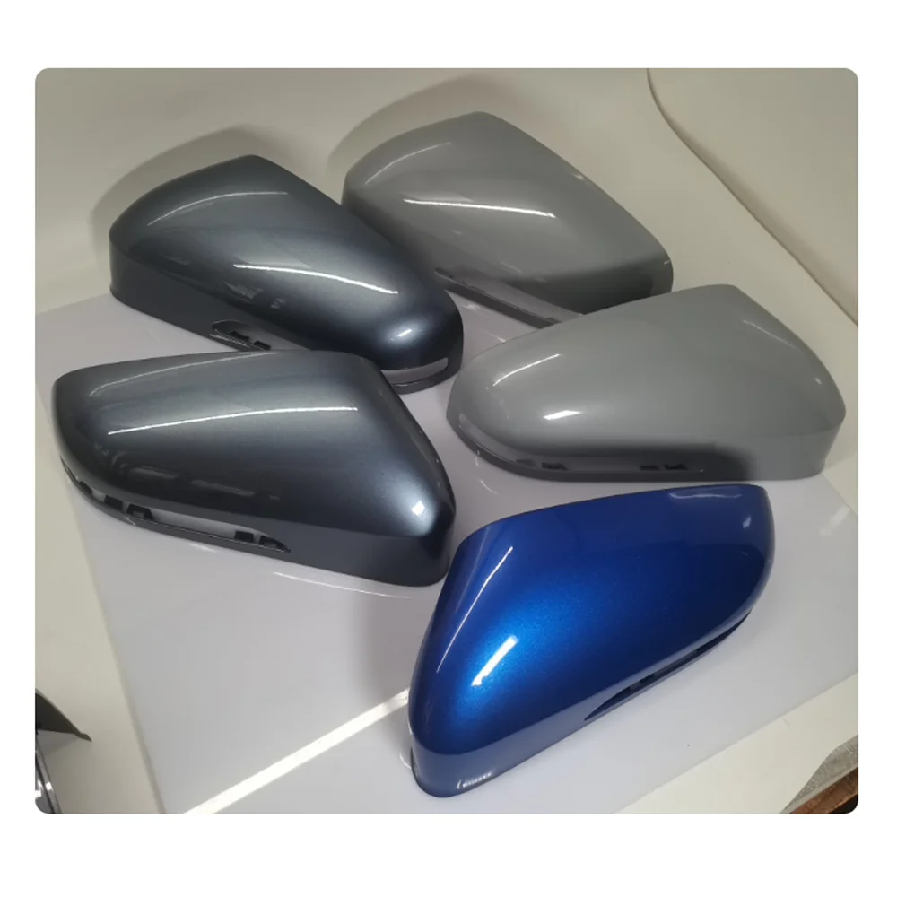 غطاء مرآة السيارة لشيري تيجو 5x 3 4 DR 4.0 5.0 Cross 2018 ~ 2025 استبدال غطاء الجناح ألياف الكربون الأسود تقليم قذيفة الملحقات