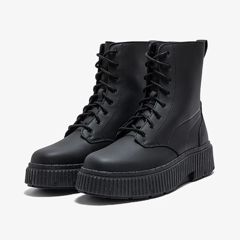 

Puma genuine Dinara women's WOMENS DINARA BOOTS thick soled fashionable Martin boots 394786-01