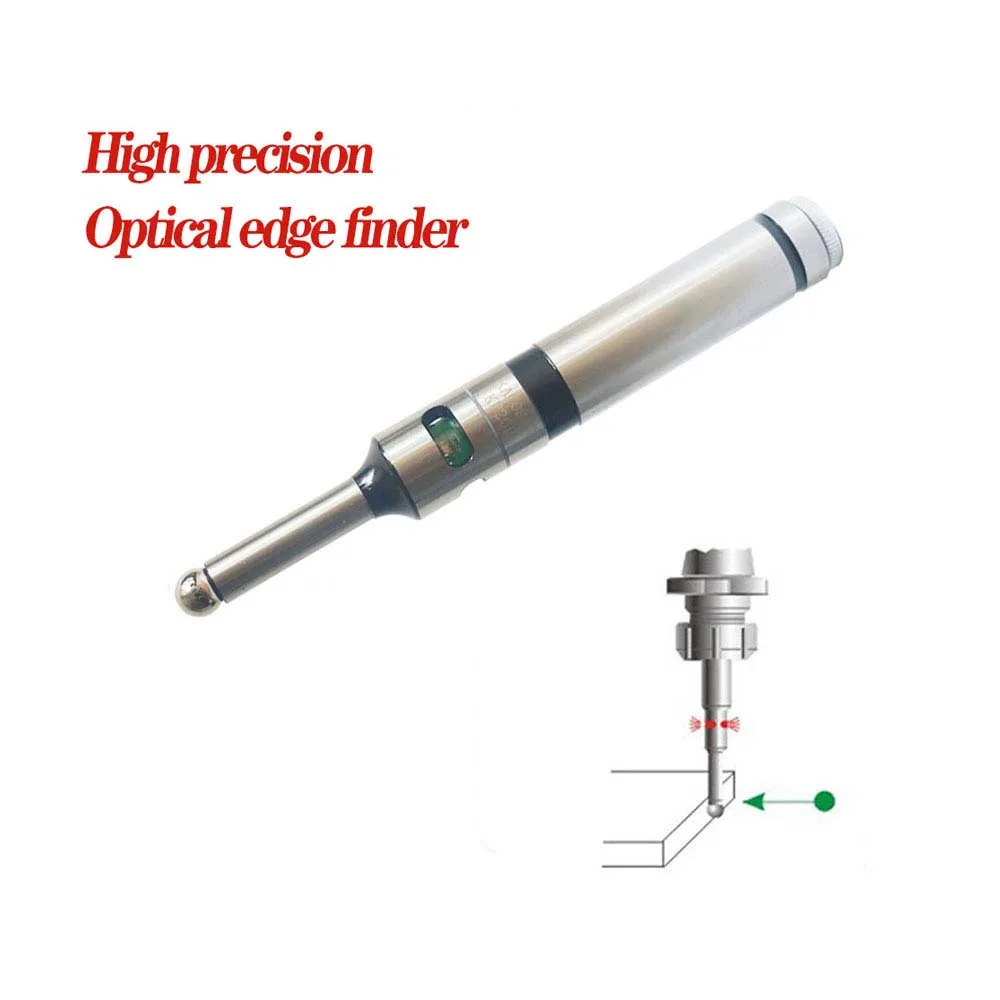 Localizador de borda fotoelétrico de precisão cnc, som de alta precisão brilhante, localizador de borda fotoelétrica, bip eletrônico, sub-haste, scann de borda