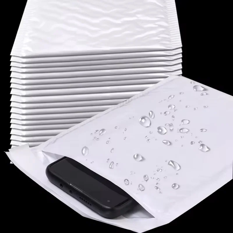 50/100Pcs White Envelope Foam Shipping Waterproof Bag for Packaging Mailing Gift Self Seal Mailers Padded Shipping Packages
