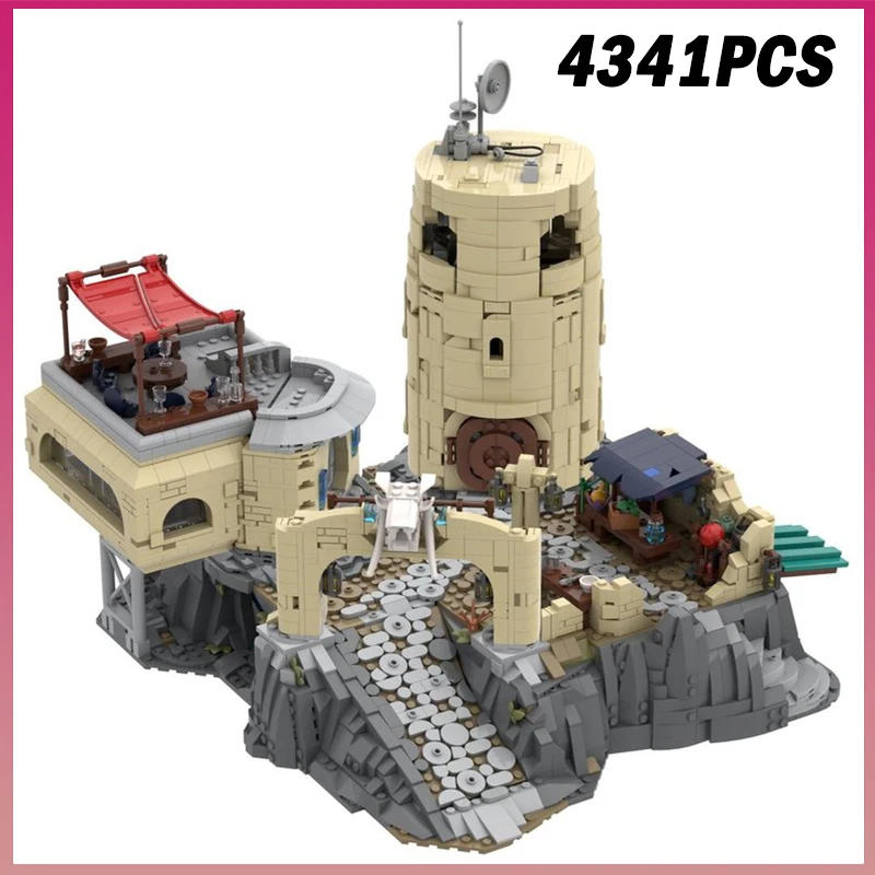 4341 Uds. MOC-240978 llanta exterior puesto Space Wars película arquitectura modelo bloques de construcción juguete de ensamblaje regalo creativo para adultos