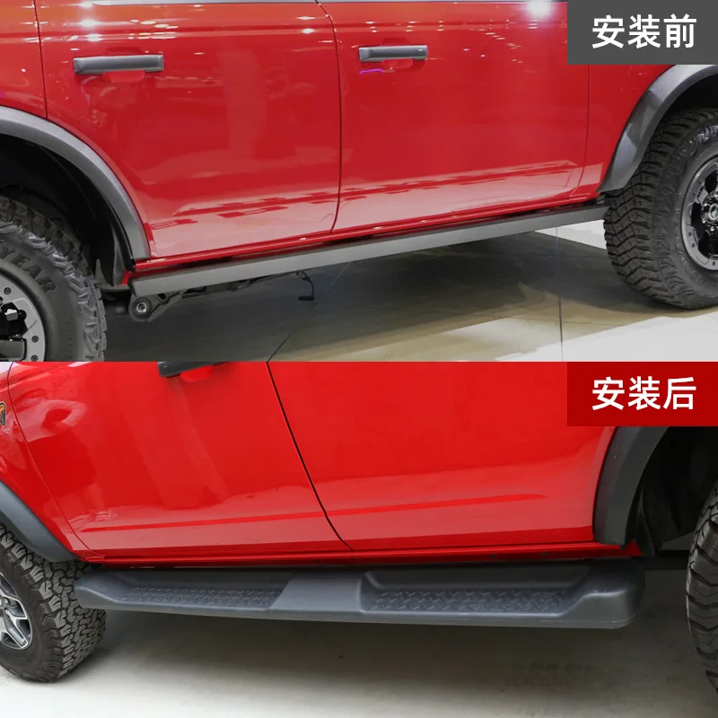 Side Step ABS Material Four Door Off-road Version Exterior Trim Modification