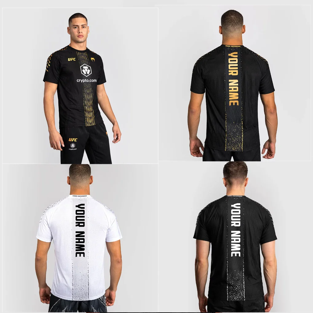 Camiseta de Manga Corta para Entrenamiento de Combate Muay Thai, Fitness, Lucha, UFC, Gran Venta 2025