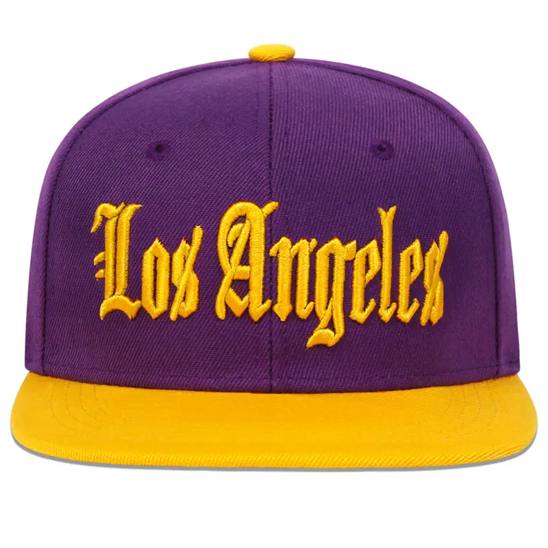 Los Angeles Hip Hop Cap cotton adjustable snapback hat for adult wild baseball Caps summer outdoor casual Sun Hats trucker caps