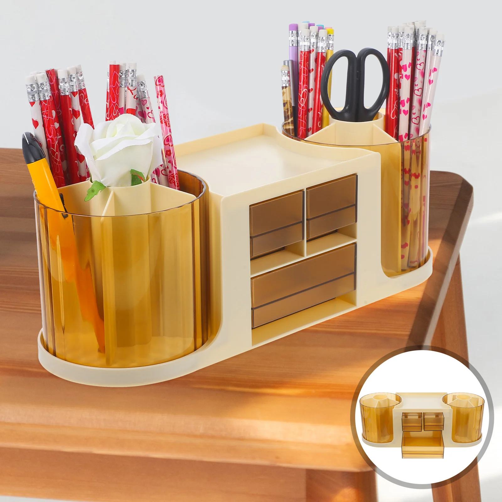 

Drawer Box Pen Storage Organizer Desktop Tidy Home Office Files Container Multipurpose Small Organizer Drawers