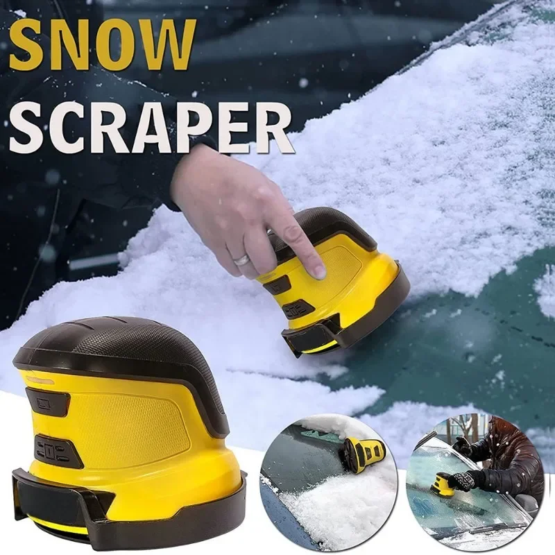 Car Glass Electric Snow Scraper Strong Driving Force Deicing USB Charging Cars Glass Deicer Portable Professional Tools