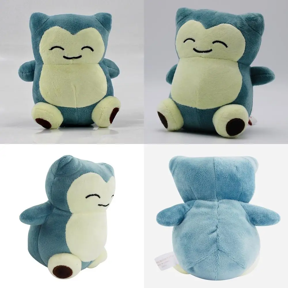 

Kawaii 6 Inch Pokémon Snorlax Plush Toy Cute Filled Doll for Kids Birthday Gift Stuffed Animal Baby Soft Pillow